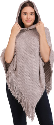 Life and style Wool Blend Poncho