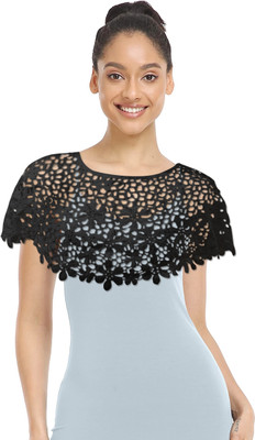 LQZ Lace Poncho