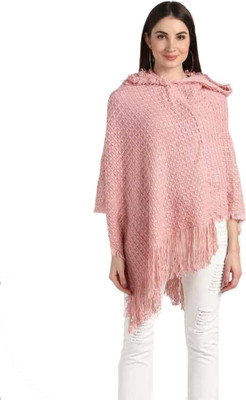 Life and style Wool Blend Poncho