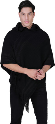 manra Wool Blend Poncho