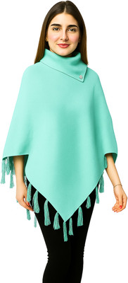 WULVEE Pure Wool Poncho