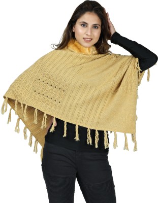 Thansmay kleider Pure Wool Poncho