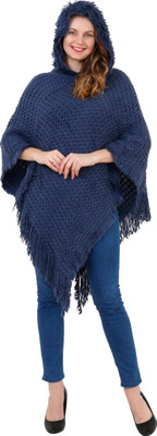 shakti Pure Wool Poncho