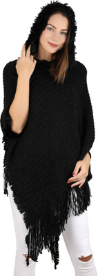 Life and style Wool Blend Poncho