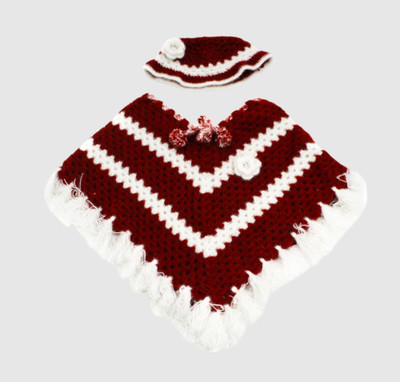 Eelika Pure Wool Poncho