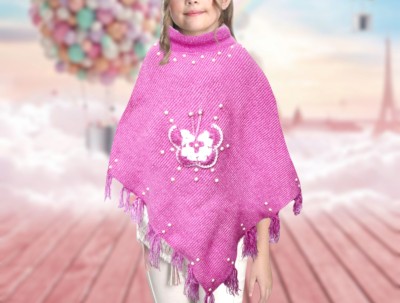 DYENTHIS Wool Blend Poncho