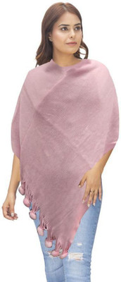 Life and style Wool Blend Poncho