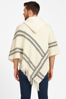 manra Wool Blend Poncho