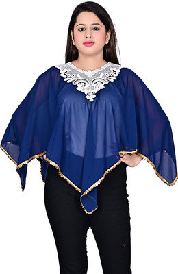 Suhel Gifts Georgette Poncho