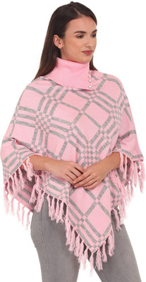 ASDF Wool Blend Poncho