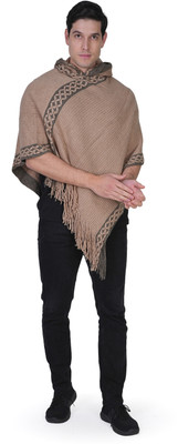 manra Wool Blend Poncho