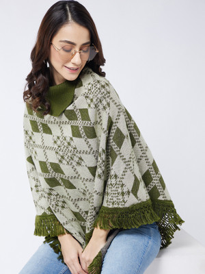 Pivl Wool Blend Poncho
