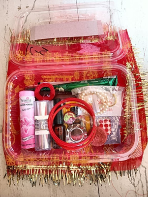 KANJLOCHAN MATA Rani ka shringar kit/Suhag Kit/ - Devi Solah Shringar Kit AZ7 Plastic(1 Pieces, Multicolor)