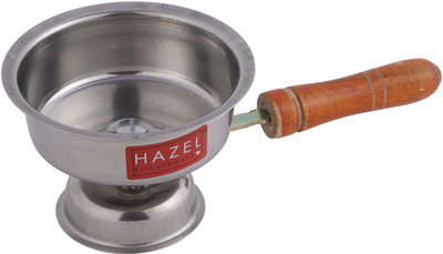 HAZEL Dhoop Dani with Handle Dhup Dani For Puja Incense Loban Dhoop Burner Stainless Steel(1 Pieces, Silver)