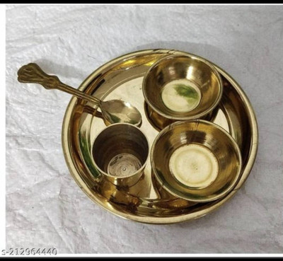 Poonam collect Brass(1 Pieces, Gold)