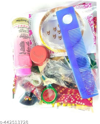 S S R Enterprises Workship Accessories Gift Basket, Plastic Deviji Shringar Pooja Kit Plastic(1 Pieces, Multicolor)