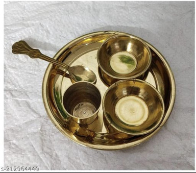 Poonam collect Brass(1 Pieces, Gold)