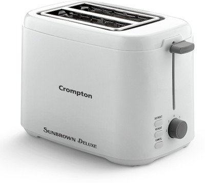 Crompton ACGPT-SUNBROWND 800 W Pop Up Toaster(White)