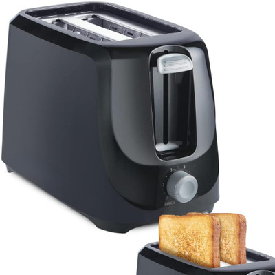 Drumstone AT 200 700W 2-Slice Bread Toaster | 6 Browning Levels, Cool Touch Black 700 W Pop Up Toaster(Black)