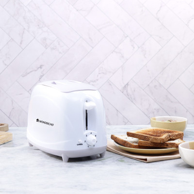 WONDERCHEF Ultima 700 W Pop Up Toaster(White)