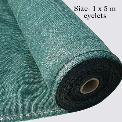 Risepect Creation 1 x 5 M Eyelets_Rispect green Portable Green House(Green)