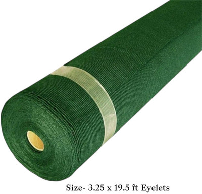 Risepect Creation 3.25 x 19.5 Ft Eyelets_Rispect green Portable Green House(Green)