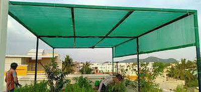 perfecthome GREEN NET 20X10 FEET Portable Green House(Green)