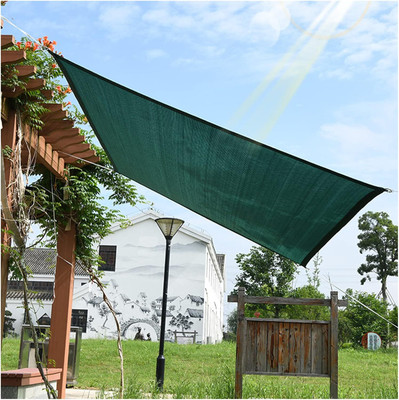 CHICERY Green Shade Net Size 10 x 15 Feet-G-02 Portable Green House(Green)