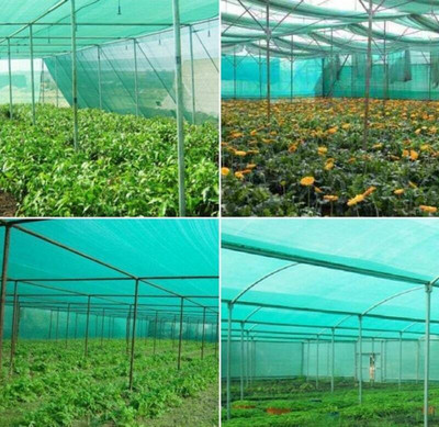 chitradheyhomedecorchd SUN SHADE GREEN NET 18X10 FEET Portable Green House(Green)