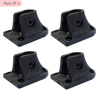 Effoc Laptop Table Accesories includes 4 leg mounts, 4 long screw, 16 small screw Wood Portable Laptop Table(Finish Color - Black, DIY(Do-It-Yourself))