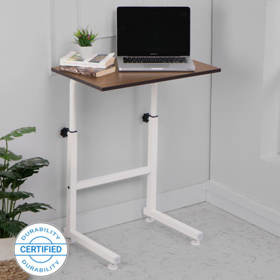 Flipkart Perfect Homes Studio Wood Portable Laptop Table (Finish Color – Brown, DIY(Do-It-Yourself)) For Rs. 999 @ 60% off