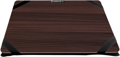 eStand Reading and Writing Board (14x18) Wood Portable Laptop Table(Finish Color - Walnut, Pre Assembled)