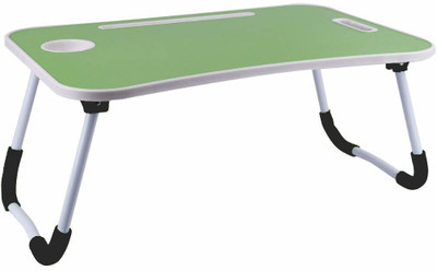 IRIS Wood Portable Laptop Table(Finish Color - Green, Pre Assembled)
