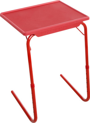 TABLE MAGIC Multipurpose Regular Cherry Red Metal Portable Laptop Table(Finish Color - Cherry Red, DIY(Do-It-Yourself))