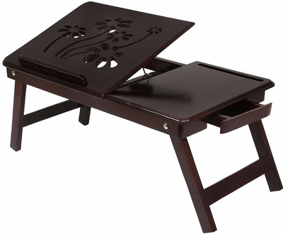 Amaze Shoppee Wood Portable Laptop Table(Finish Color - Walnut, DIY(Do-It-Yourself))