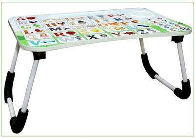 HASMUN Multi-Purpose Laptop Table/Study Table/Bed Table/ Wood Portable Laptop Table(Finish Color - ABCD, Pre Assembled)