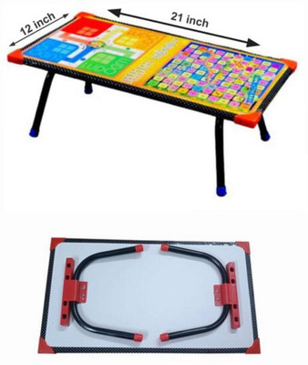 saad enterprises Wood Portable Laptop Table(Finish Color - multicolour)