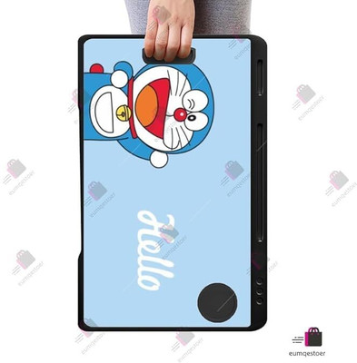 MAKD 12 Wood Portable Laptop Table(Finish Color - US COTTED HELLO DOREMON, Pre Assembled)