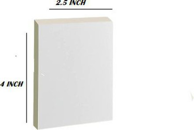 Levin 100 sheet Transparent Sticky Notes,Bookmarks, Home, Office, 50 Sheets Transparent, 1 Colors(White)