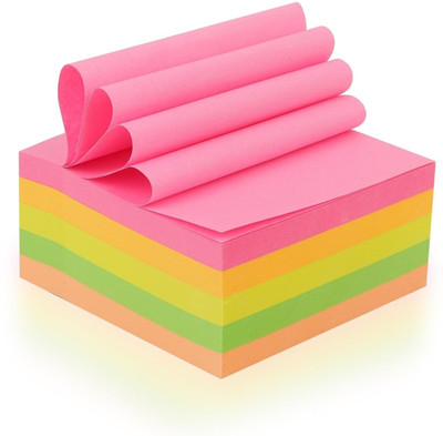 KIDLAND 80 Sheets Per Color 400 Sheets Regular, 5 Colors(Set Of 1, Multicolor)