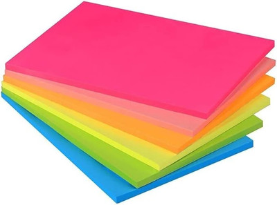 Tiny Tales Sticky Note set of 2 200 Sheets 3 x 3 Inch Sticky Notes Post It, 2 Colors(Set Of 1, Multicolor)