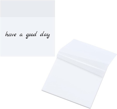 rashi 100 Sheets Transparent Sticky Notes, Waterproof Clear Sticky Note 100 Sheets Ragular, 1 Colors(Set Of 2, Transparent, Clear)