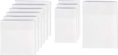 Kandle Transparent Sticky Notes for School & Office 150 Sheets Sticky Notes, 1 Colors(White)