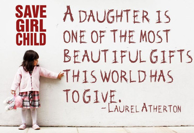 Poster Save Girl Child sl-10118 (Wall Poster, 13x19 Inch, Matte Paper, Multicolor) Fine Art Print(19.1 inch X 13.1 inch, Rolled)