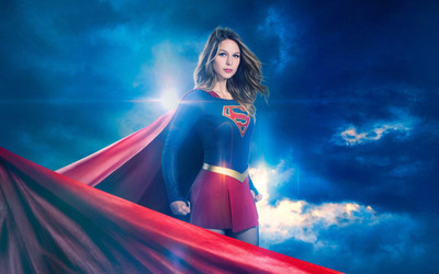Supergirl Season 2 ON FINE ART PAPER HD QUALITY WALLPAPER POSTER Fine Art Print(18 inch X 12 inch, Rolled)