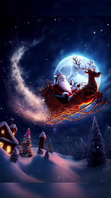 MERRY CHRISTMAS HD TRENDING 12X18INCH POSTER Paper Print(18 inch X 12 inch, ROLLED)