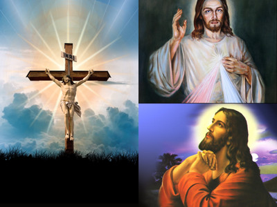 CHRIST BLESSINGS HD PREMIUM POSTER 12X18 INCH (3 POSTER) Paper Print(18 inch X 12 inch, ROLLED)