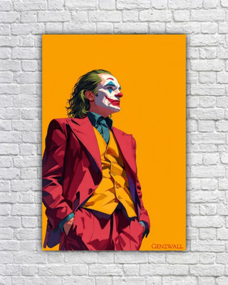 Premium Clown Villain Wall Poster | 300 GSM Glossy Laminated A3 (12x18 Inch) HD Print | Unframed Stylish Room Decor Photographic Paper(18 inch X 12 inch)