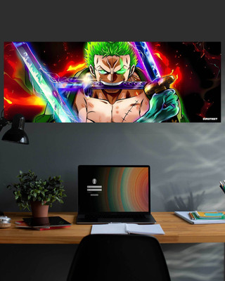 Roronoa Zoro Split Posters Paper Print(18 inch X 48 inch)