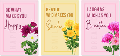 Premium Motivational Poster 12×18 | 300 GSM Art Card | Inspirational Wall Art for Study Room & Office(PACK OF 3) Paper Print(18 inch X 12 inch)